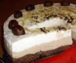 Nepečený dort Latté Macchiato