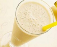 Banánový shake s vanilkou