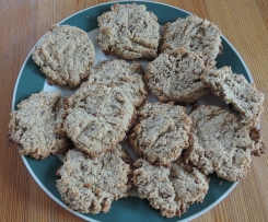 Kokosové sušenky z ovesných vloček