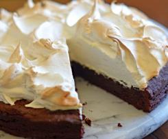 tvarohové řezy se sněhovou čepicí