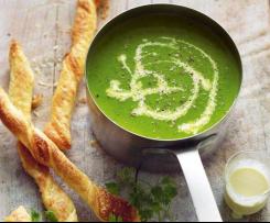 Krémová bylinková polévka