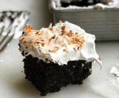 Pudinkové řezy s tvarohem - bez mouky