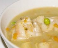 Polévka z rybího filé