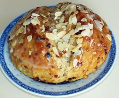 Celozrnný špaldový mazanec 