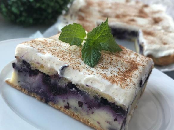 FIT PUDINKOVÁ BUCHTA S BORŮVKAMI