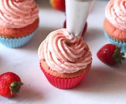 Košíčky s jahodovým krémem