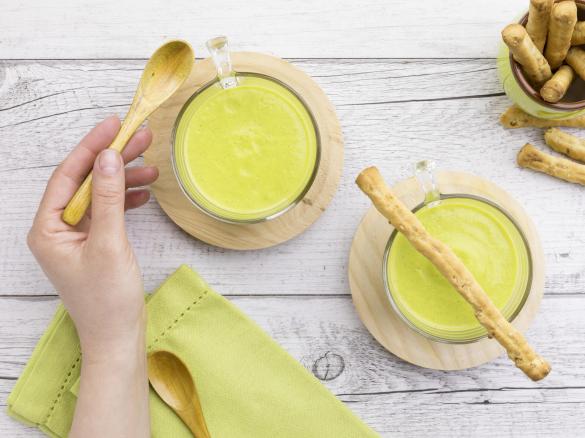 Krémová polévka z cukety