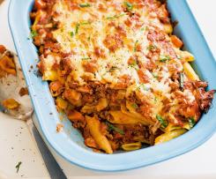 Zapečené boloňské těstoviny