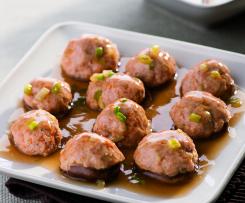 Masové kuličky s houbami