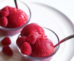 Malinový sorbet