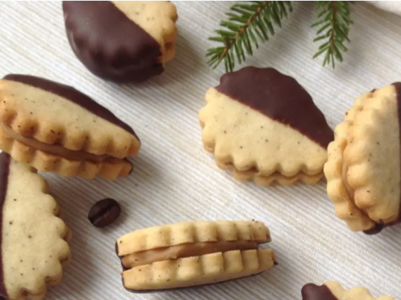 Kávové drobné cukroví