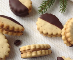 Kávové drobné cukroví