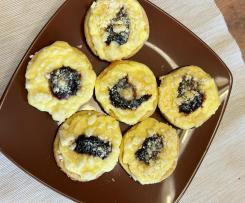 Bezlepkové koláčky s tvarohem