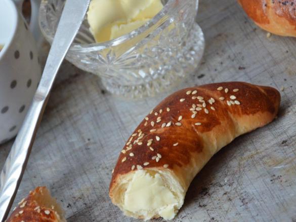 Zdenčiny veganské rohlíky ze sójového mléka