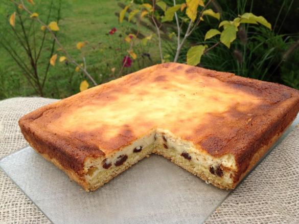 Tvarohový koláč s ovocem