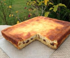 Tvarohový koláč s ovocem