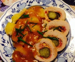 Vepřová rolka s bramborem