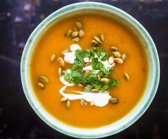 Lahodná dýňová polévka