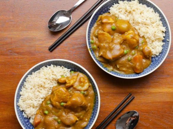 Čína s rýží a sosem