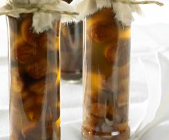 Kaštany ve vanilkovém sirupu