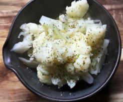 Vařený květák v páře