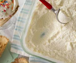 Domácí vanilková zmrzlina