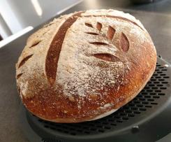 Kváskový chleba s podmáslím