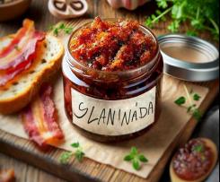 Slanináda s brusinkami