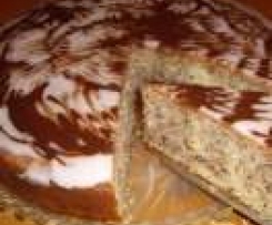 Šlehačková bábovka s citrónovou polevou