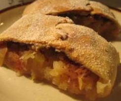 Rychlý štrůdl z pomazánkového másla