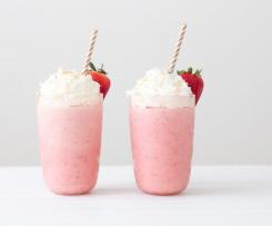 Mléčný jahodový nápoj