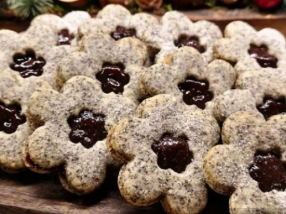 Medové kytičky slepované