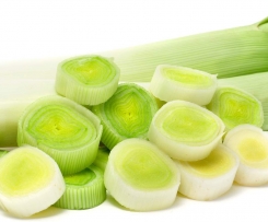 Pórek s hořčičnou omáčkou