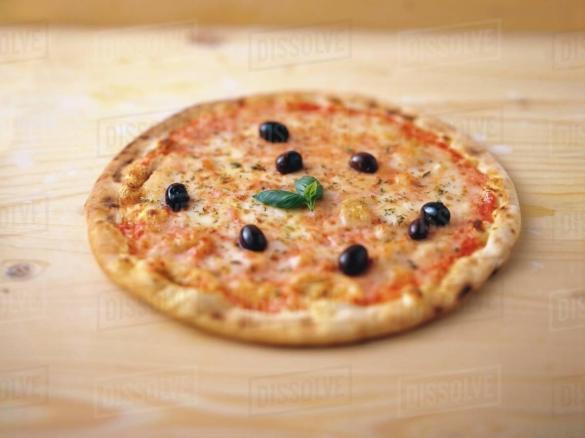 Piadizza – Piadina s olivami a mozzarelou