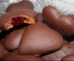 Perníčky plněné marmeládou