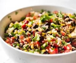 Salát z divoké rýže