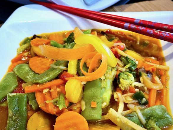 Restovaná zelenina na čínský způsob