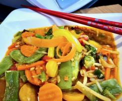 Restovaná zelenina na čínský způsob