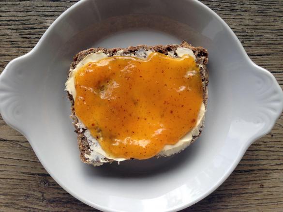 Džem z kiwi a kaki churma