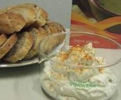 Tvarohová pomazánka s česnekem a koprem