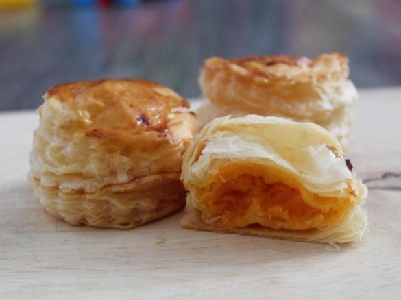 Pikantní sýrové pečivo