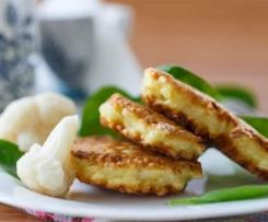 Květákovo-sýrové placičky