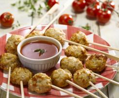 Krůtí lízátka s rajčatovou omáčkou