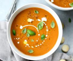 Krémová rajčatová polévka