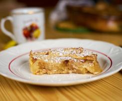 Štrůdl s karamelovými jablíčky