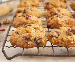 Ovesné sušenky s brusinkami