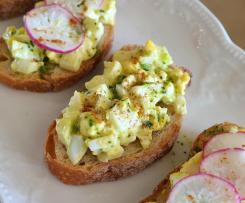 Vaječná pomazánka se šunkou