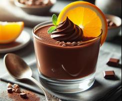 Čokoládovo-pomerančové Mousse
