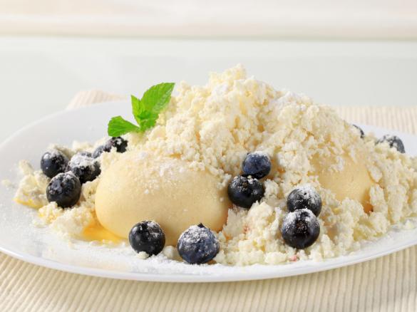 Ovocné knedlíky v páře