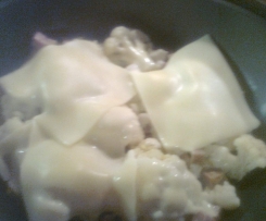 Zapečený květák v páře